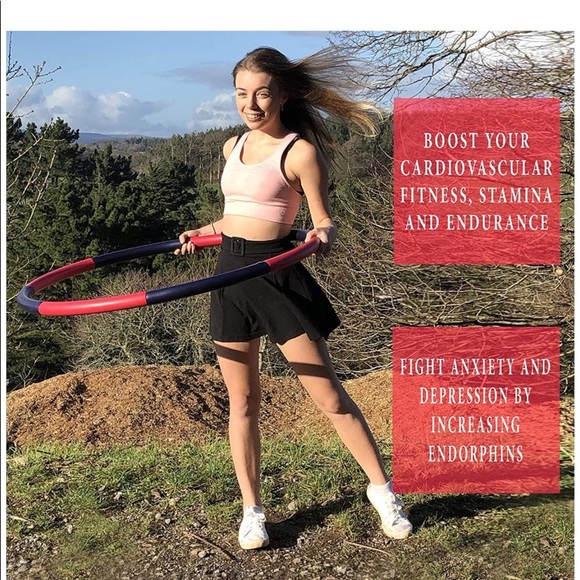 Weighted Exercise Hoop for Adults and Kids - 2lb - Picture 6 of 6